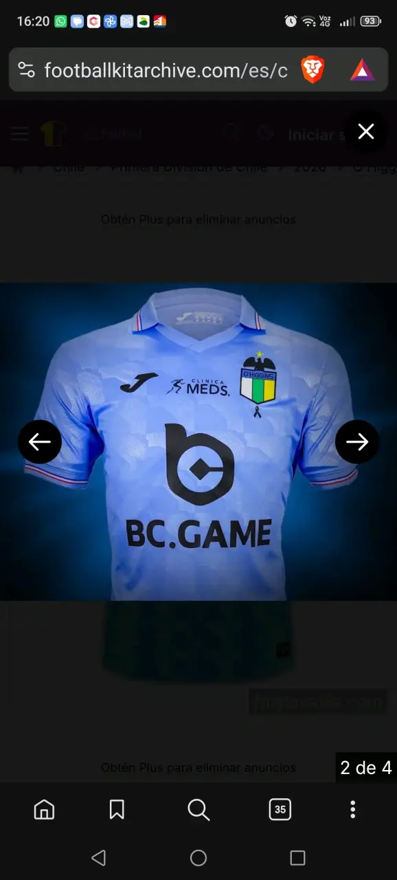 Camiseta O'Higgins 2026 Oficial Nueva Talla S - 2