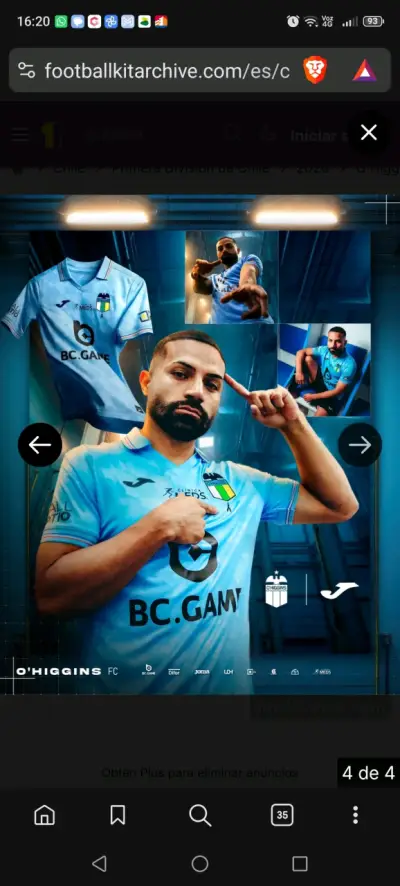 Camiseta O'Higgins 2026 Oficial Nueva Talla S - miniatura 6