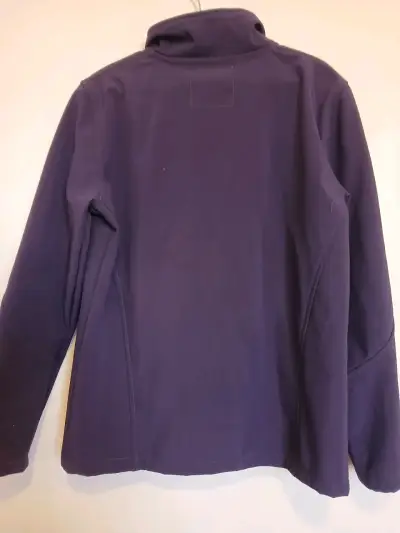 Chaqueta polar morada para mujer talla S - miniatura 2