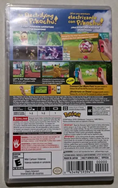Juego Nintendo Switch Pokémon Let's Go Pikachu - miniatura 2