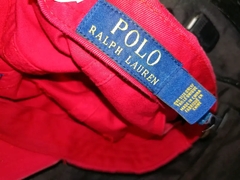 Gorra roja Polo Ralph Lauren con logo bordado - 2