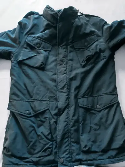 Chaqueta Devré azul con bolsillos grandes - miniatura 2