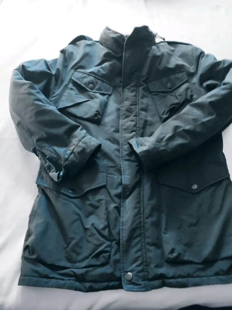 Chaqueta Devré azul con bolsillos grandes - 3