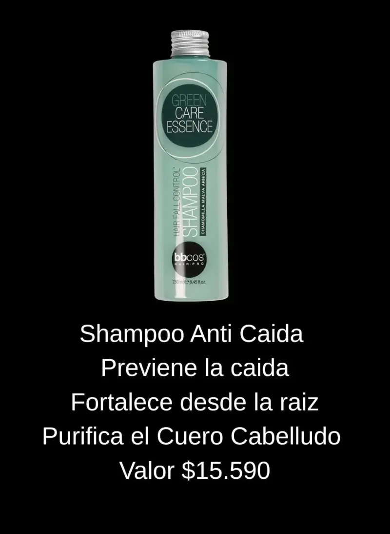 Shampoo Anti Caída BBCOS Green Care Essence