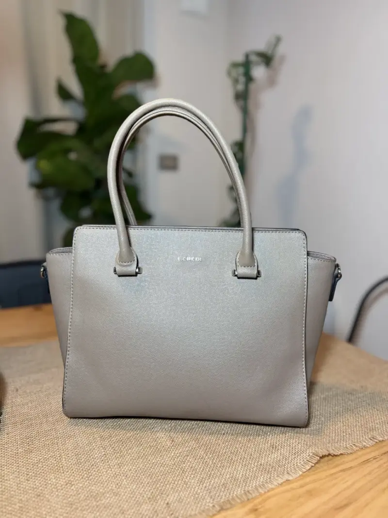 Cartera L.Credi gris - 1