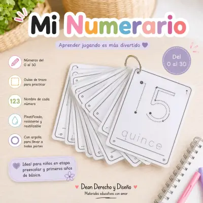 Set educativo Mi Abecedario y Mi Numerario - miniatura 2