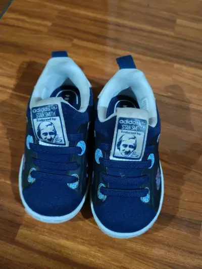 Zapatillas Adidas Stan Smith para niños azul - miniatura 1