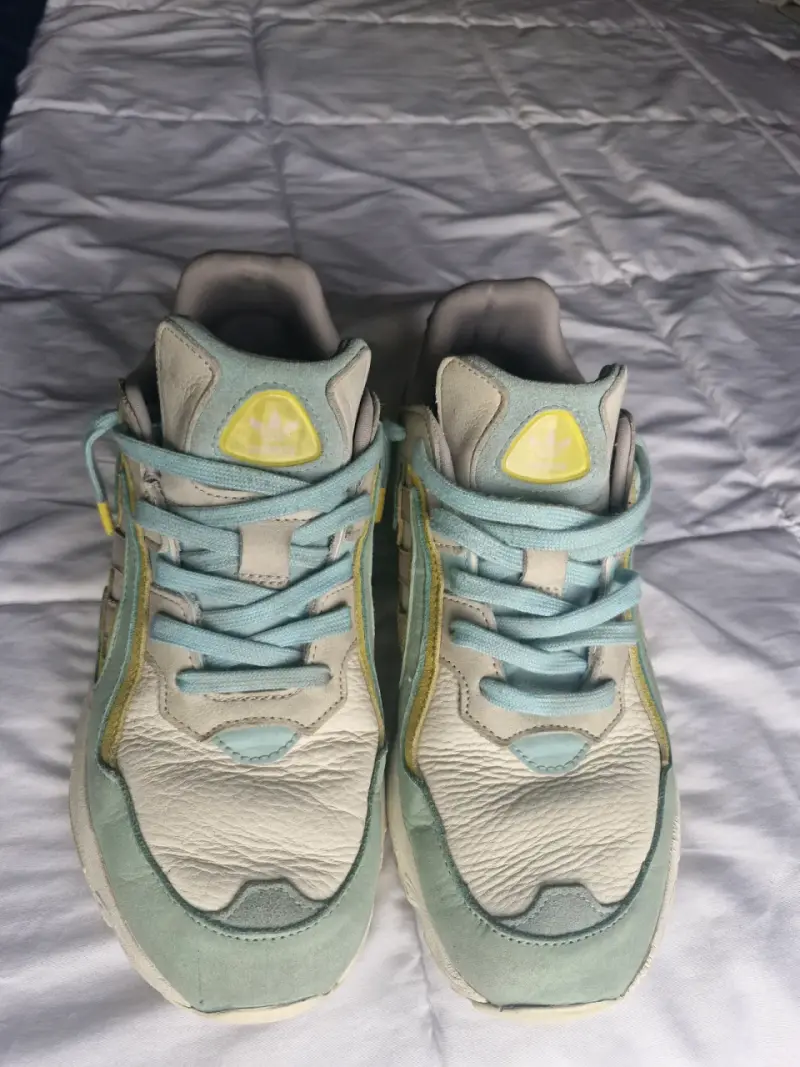 Zapatillas deportivas retro color pastel - 2