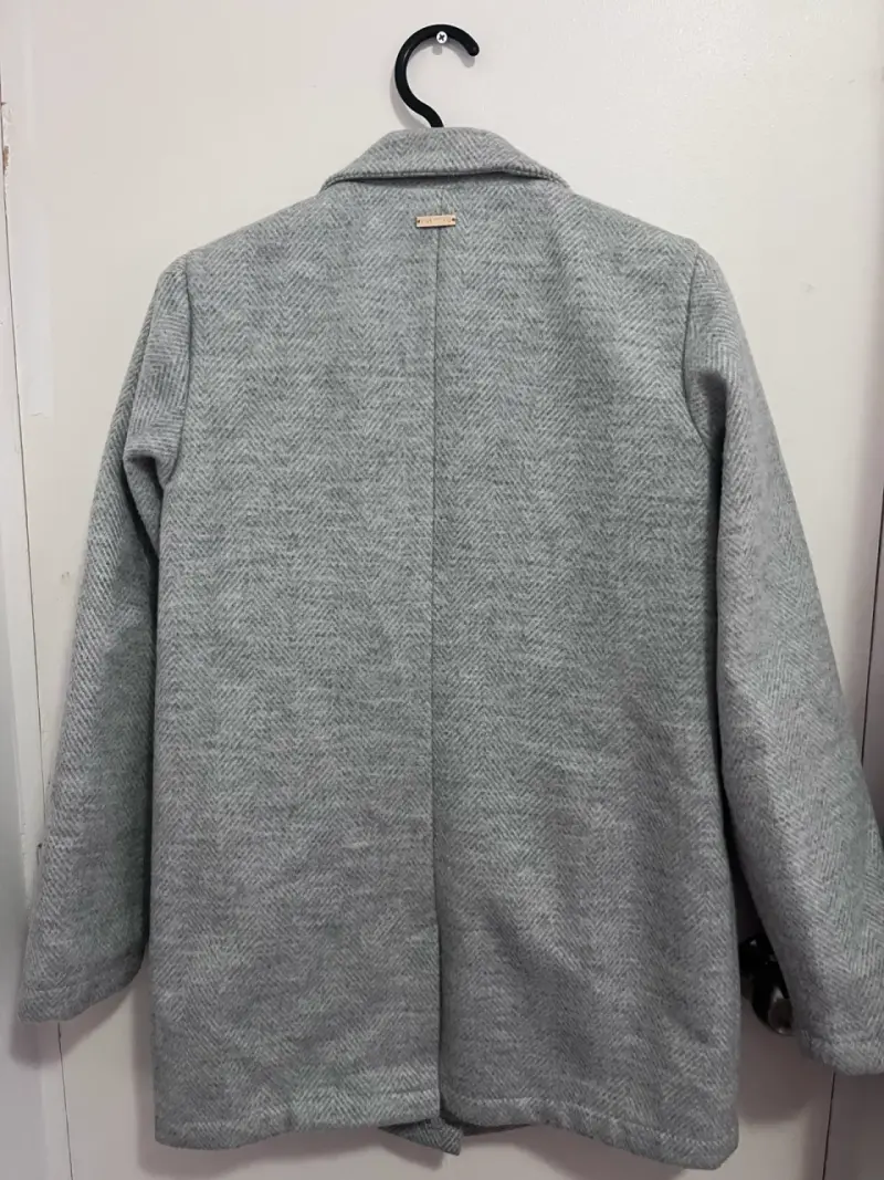 Abrigo gris de lana Marittimo para mujer - 2