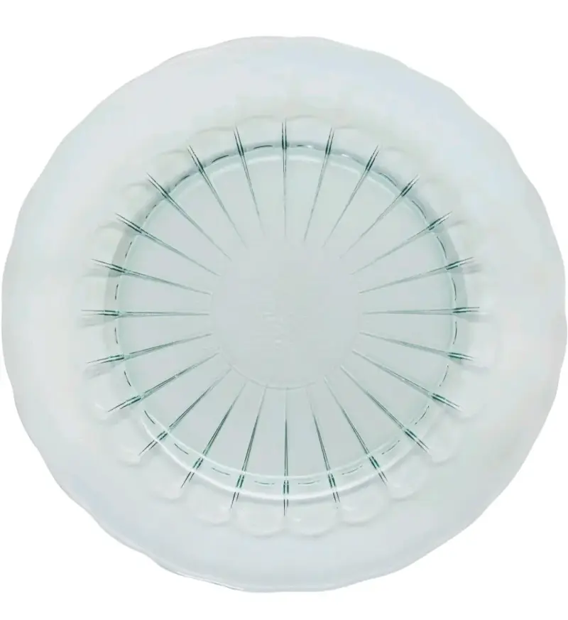 platos de vidrio transparente - 2
