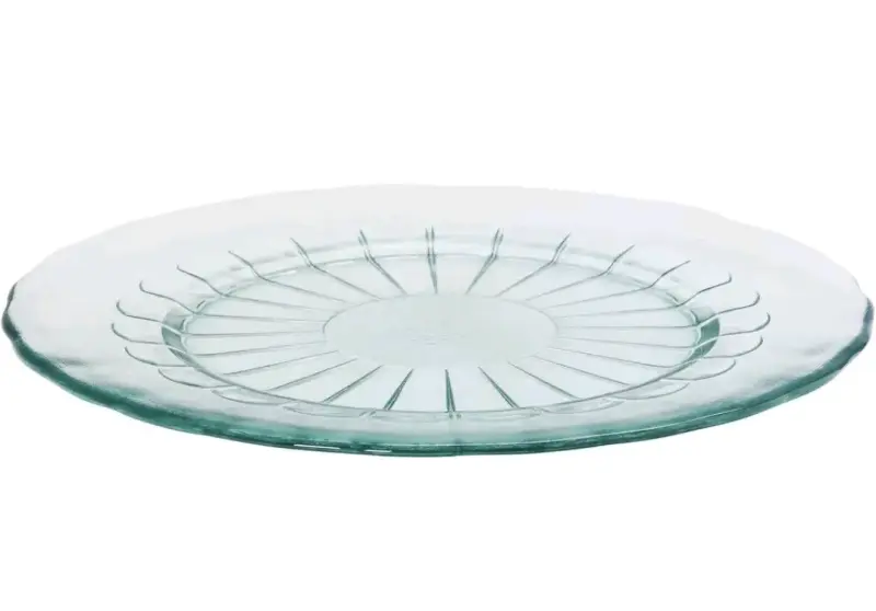 platos de vidrio transparente - 3