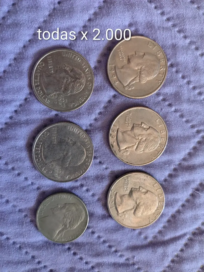 Monedas de colección de Estados Unidos