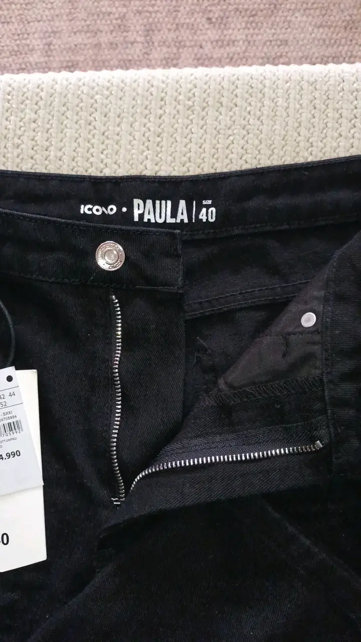 Pantalones negros T40 - 2
