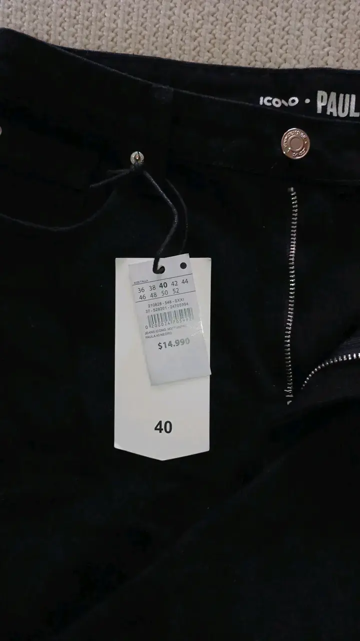 Pantalones negros T40 - 3