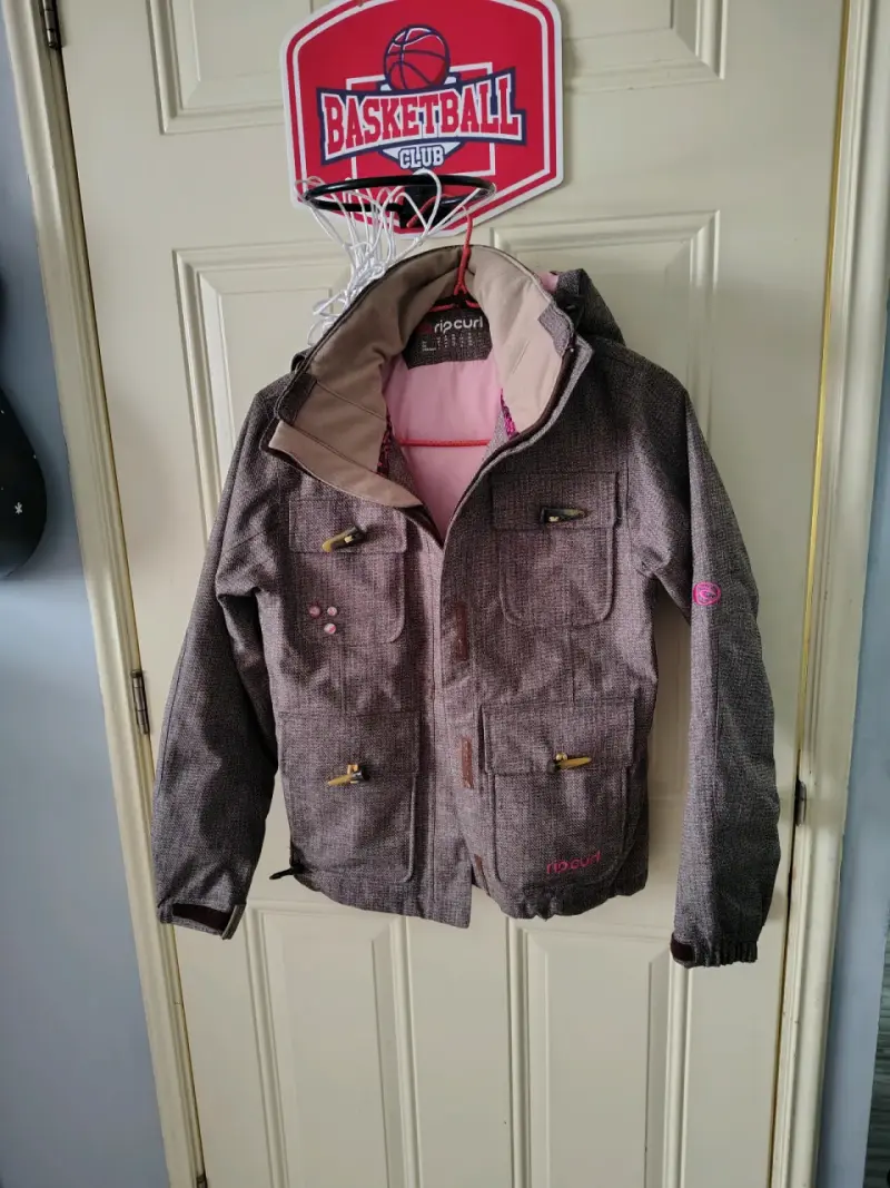 Chaqueta Rip Curl para mujer color marrón