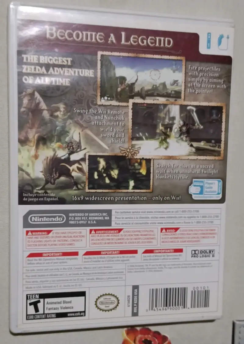 Juego The Legend of Zelda Twilight Princess  Wii - 4