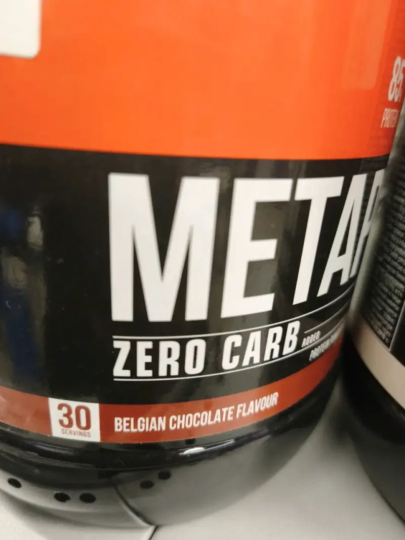 Proteína Metapure Zero Carb Sabor Chocolate Blanco - 2