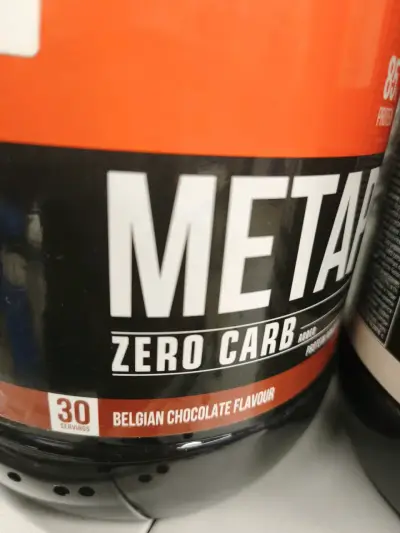 Proteína Metapure Zero Carb Sabor Chocolate Blanco - miniatura 2