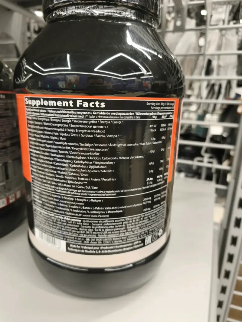 Proteína Metapure Zero Carb Sabor Chocolate Blanco - 5