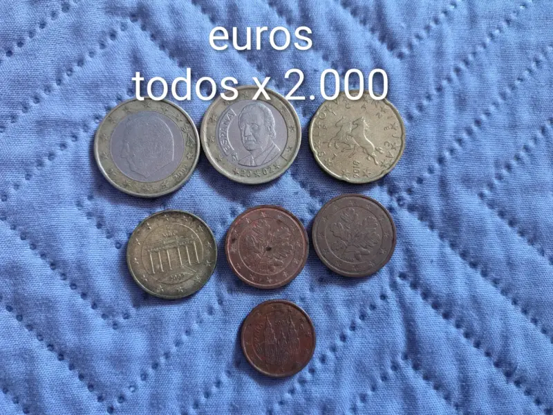 Monedas de euro para colección