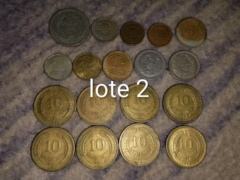 Lote de Monedas Antiguas de Colección