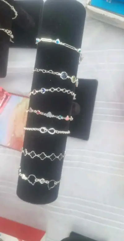 Set de Pulseras y Collares de Plata - miniatura 2