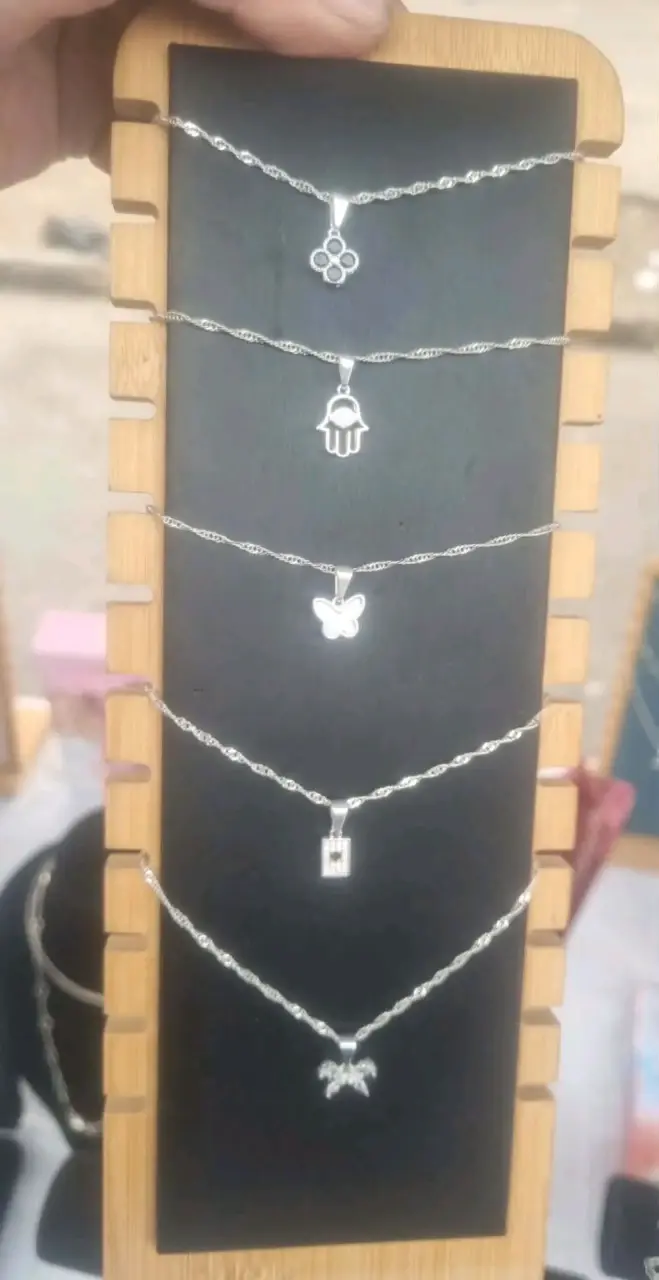 Set de Pulseras y Collares de Plata - 4