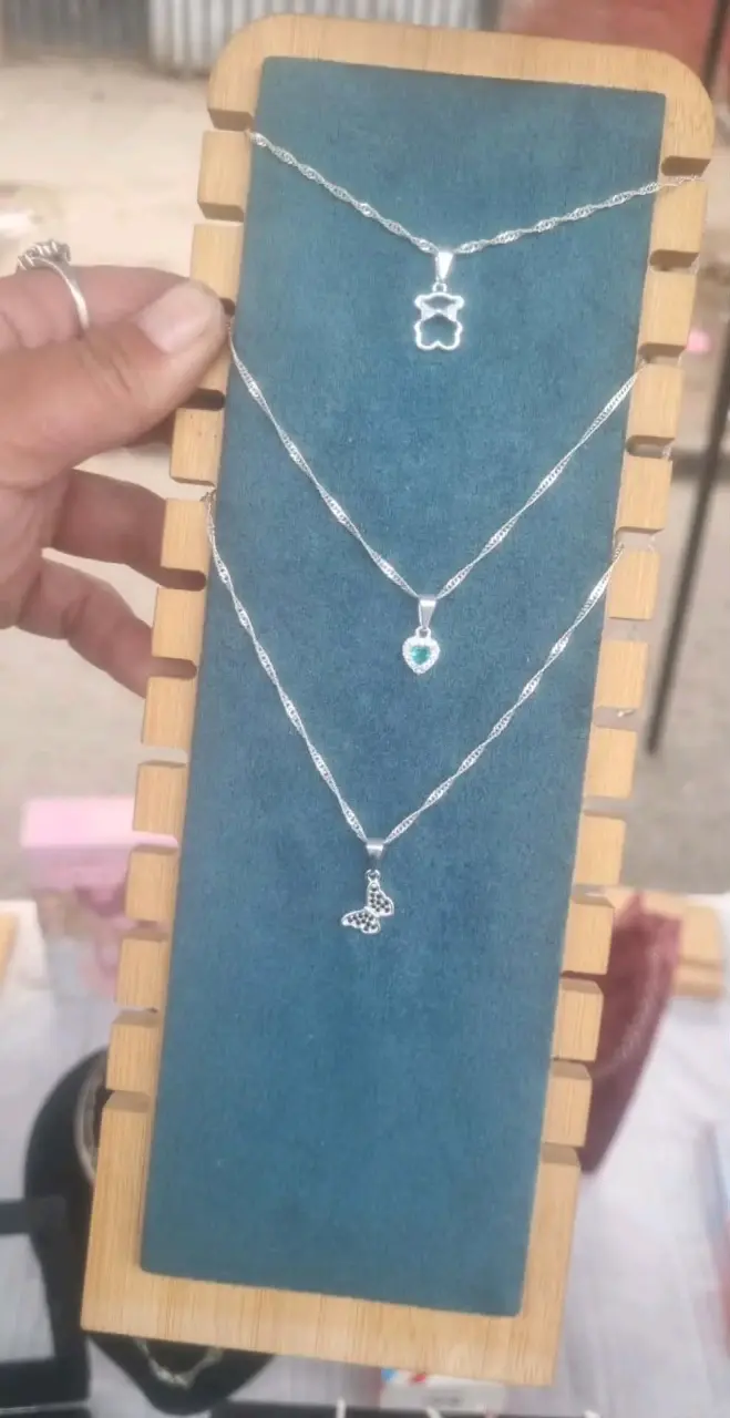 Set de Pulseras y Collares de Plata - 5