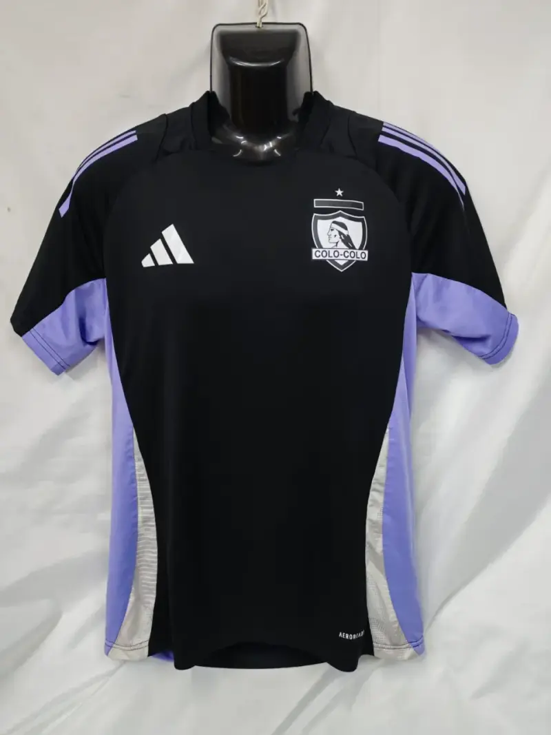 Camiseta Colo-Colo Negra y Morada Talla M - 6