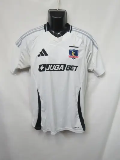 Camiseta Colo-Colo blanca Adidas AEROREADY talla M - miniatura 1