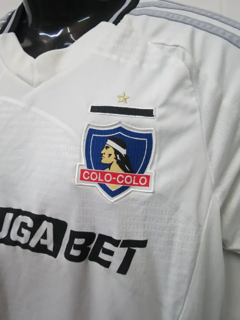 Camiseta Colo-Colo blanca Adidas AEROREADY talla M - 3