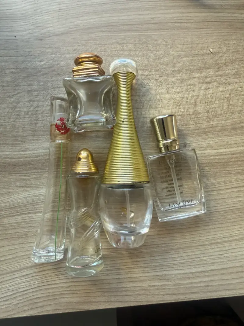 Set de mini botellas VACÍAS