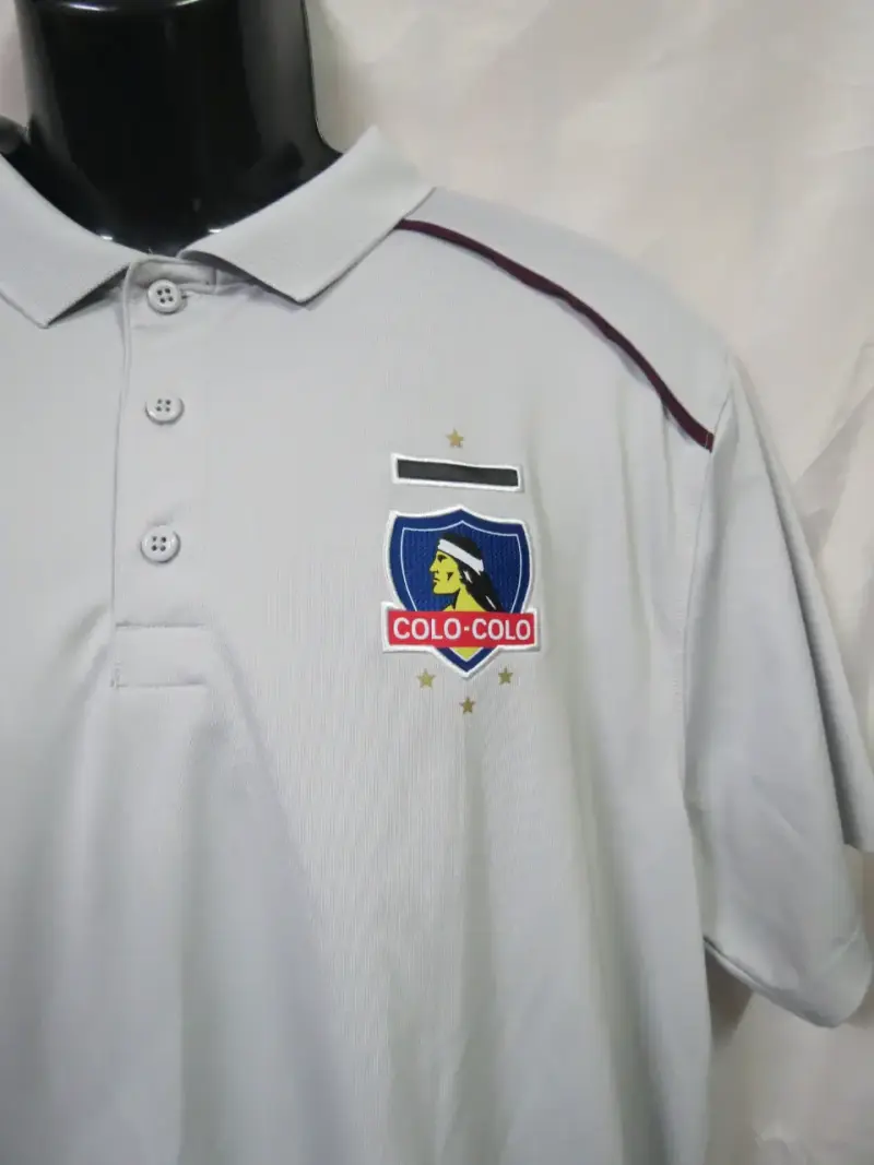 Polera Polo Colo-Colo Under Armour Blanca talla XL - 4