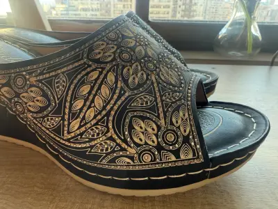 Sandalias de plataforma Weide con diseño étnico - miniatura 4