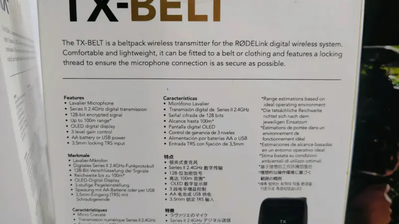 Sistema inalámbrico RODELink para cámaras - 6