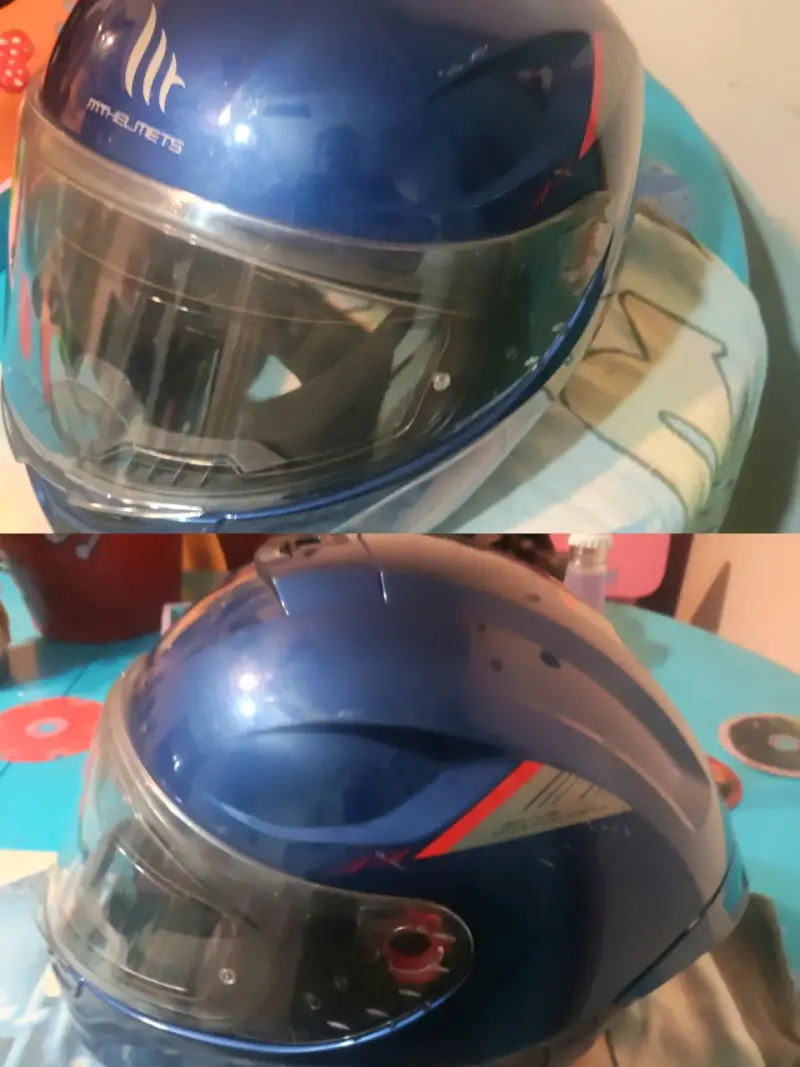 Casco de moto azul MT Helmets - 1