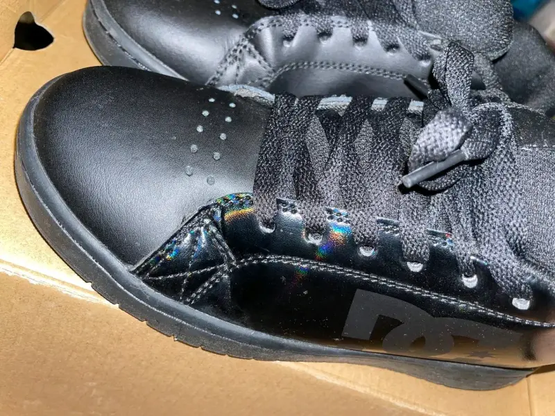 Zapatillas negras DC para mujer nuevas - 2