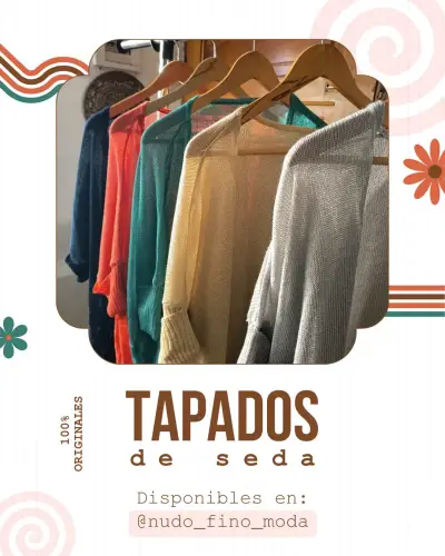 Tapados de seda en varios colores - miniatura 1