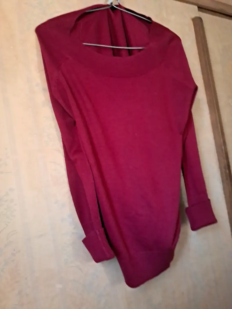 Suéter rojo de mujer Loft - 1