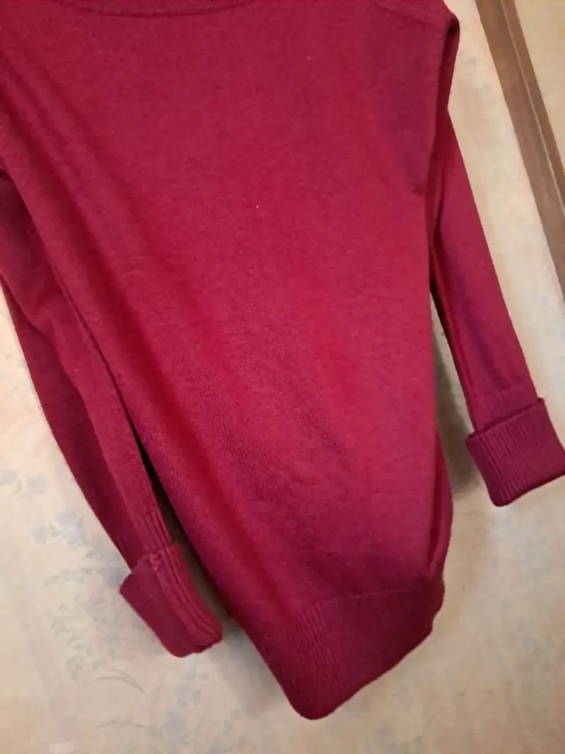 Suéter rojo de mujer Loft - 3