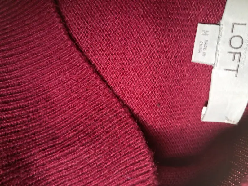 Suéter rojo de mujer Loft - 6