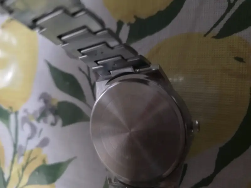 Reloj de pulsera metálico Burei con cronógrafo - 3