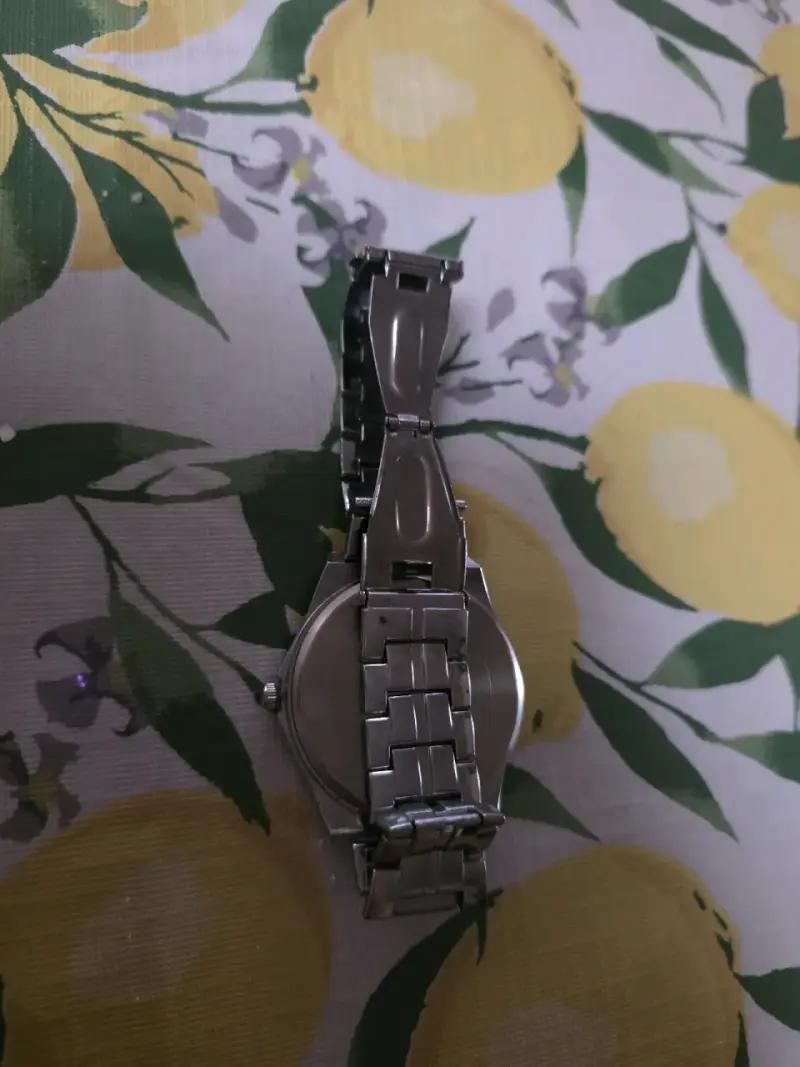 Reloj de pulsera metálico Burei con cronógrafo - 4