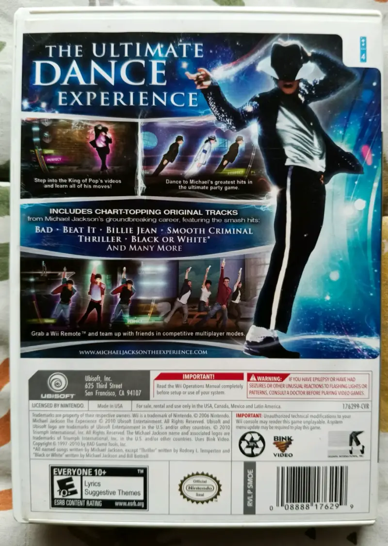 Juego Wii Michael Jackson The Experience - 4