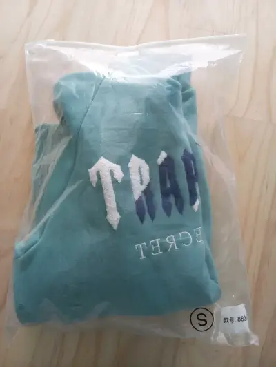 Polerón con capucha  verde agua - miniatura 2