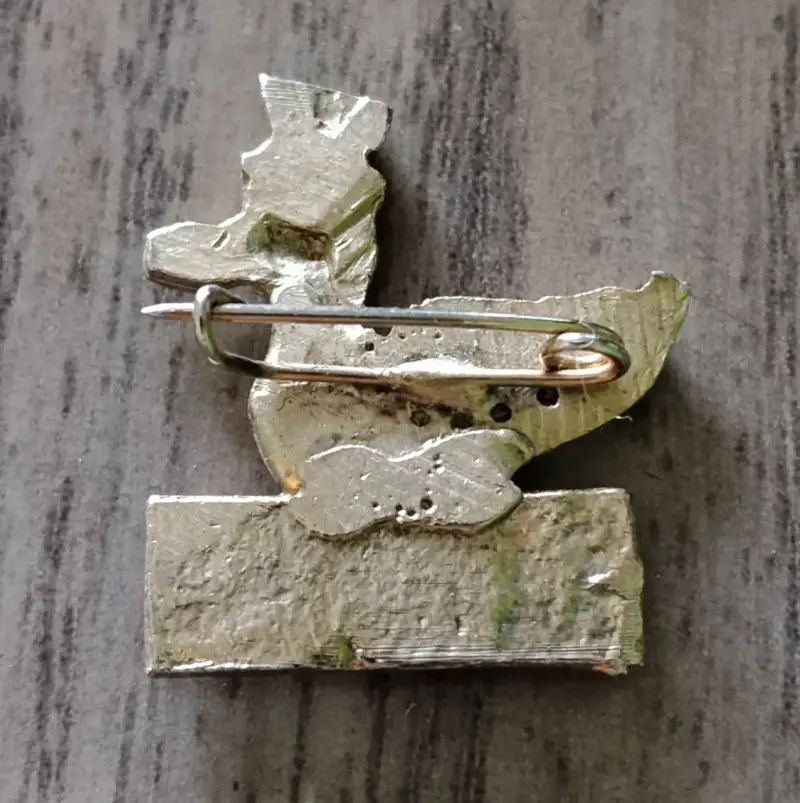 Pin de pato Aylwin vintage - 2
