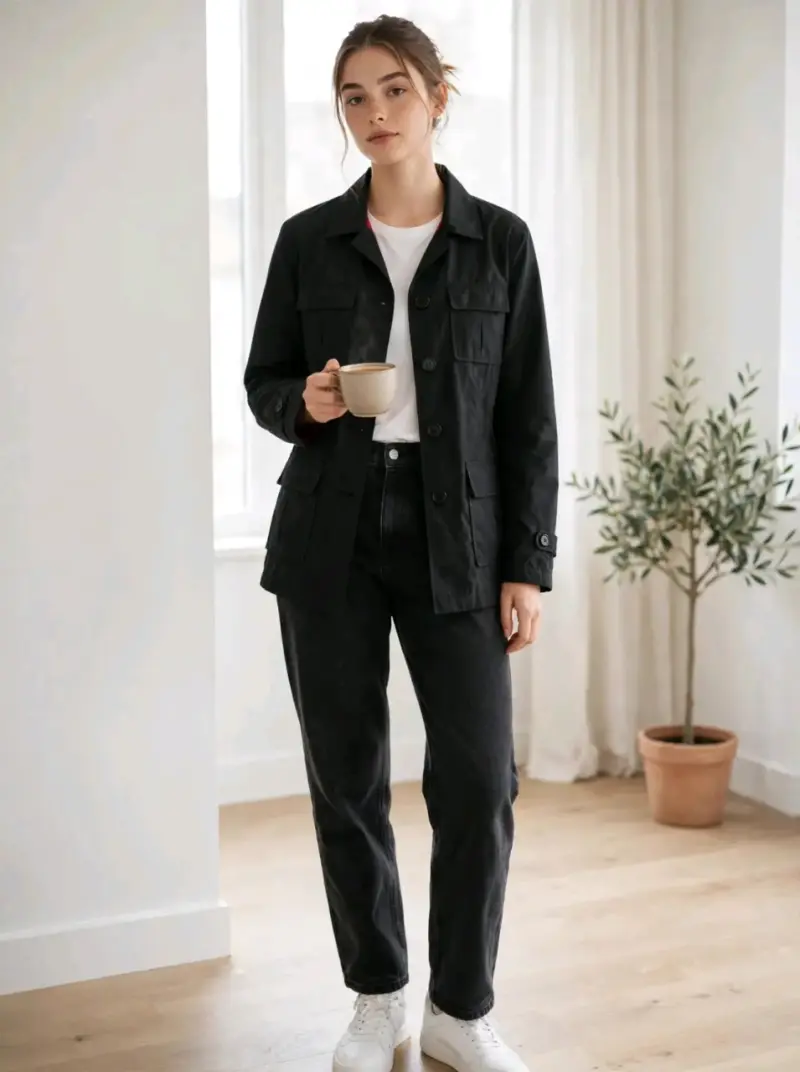 Chaqueta impermeable identic M - 1