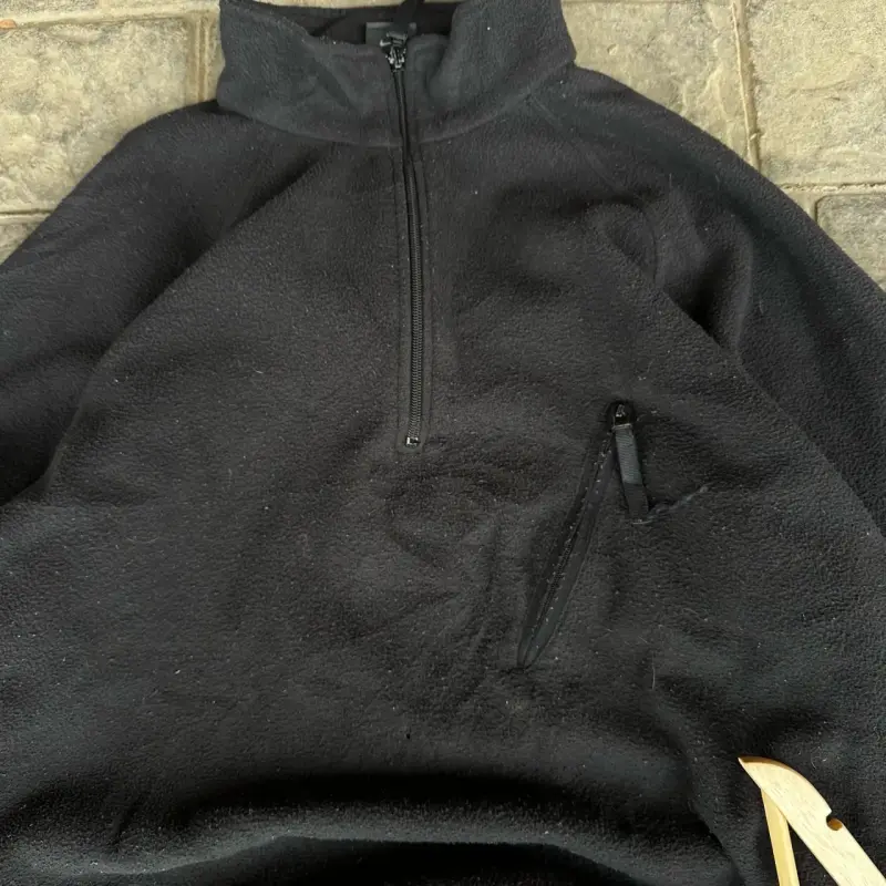 Polar negro con cierre Nike para hombre - 4