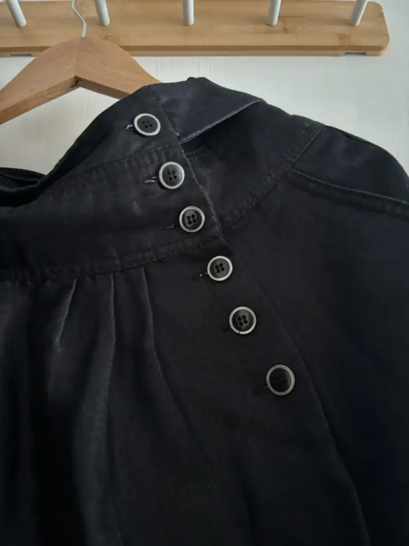 Pantalones negros estilo harén Marquis - 2