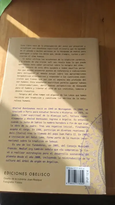 Libro Terapia del Alma de Cheikh Khaled Bentounes - miniatura 2